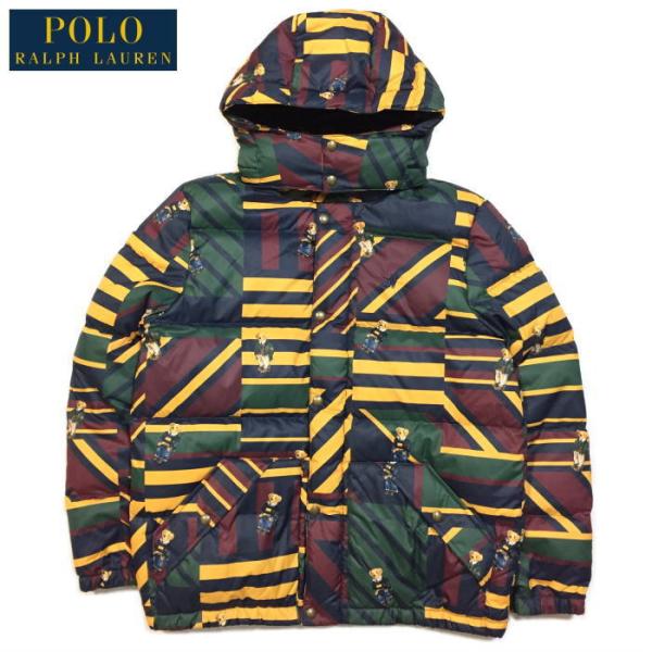 美品♡レア♡Polo Ralph Lauren ダウンジャケット ポロベア柄 POLO RALPH LAUREN（ポロ・ラルフローレン） ポロ ラルフローレン