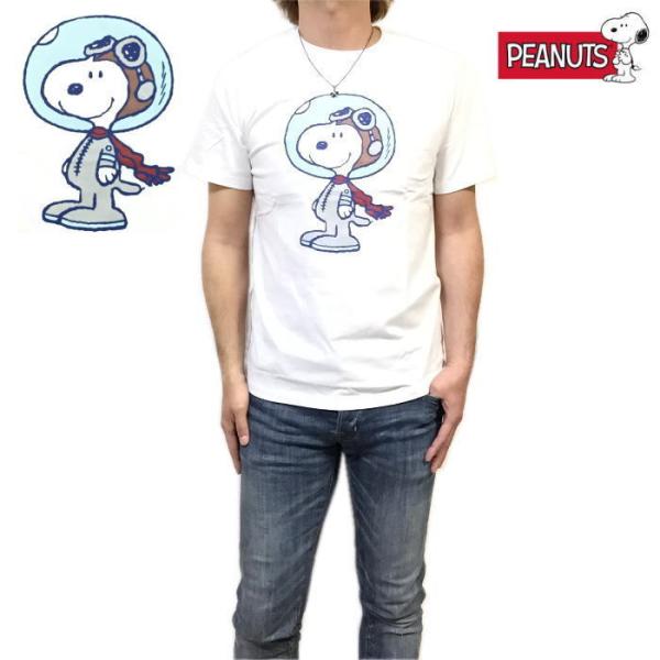 ピーナッツ スヌーピー アストロノーツ Tシャツ SNOOPY 宇宙飛行士 半袖Tシャツ 綿100％ アメコミTシャツ メンズ レディース ユニセックス