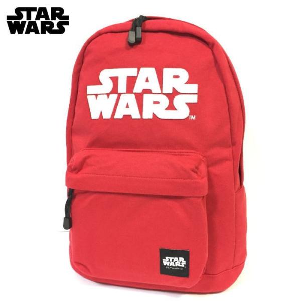 STAR WARS スターウォーズ スウェット地　リュック ユニセックス バックパック Backpack デイパック　ロゴ刺繍　男女兼用　STARWARS