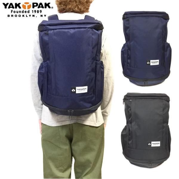 YAKPAK ヤックパック バックパック TWILL SQUARE BACKPACK ツイルスクエアーバックパック リュックサック リュック 通勤 通学 ジム通い 男女兼用 ユニセックス