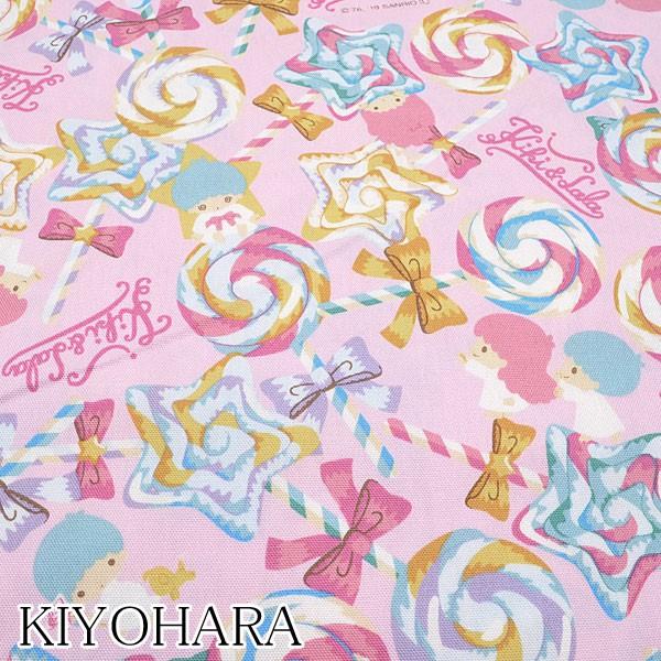 A 清原 オックス生地 キキララ Tsロリポップ リトルツインスターズ ピンク 10cm 751 9 サンリオ Sanrio Kiyohara まんま母さんのりぼん 通販 Yahoo ショッピング
