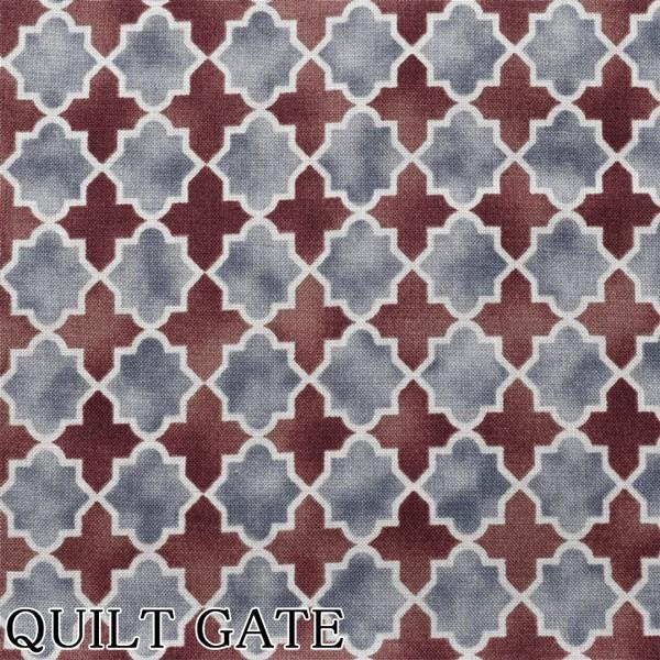 A キルトゲイト シーティング生地 タイル柄 Dグレー系 10cm Gf 5130 15 Gentle Flower Quilt Gate キルトゲイト まんま母さんのりぼん 通販 Yahoo ショッピング