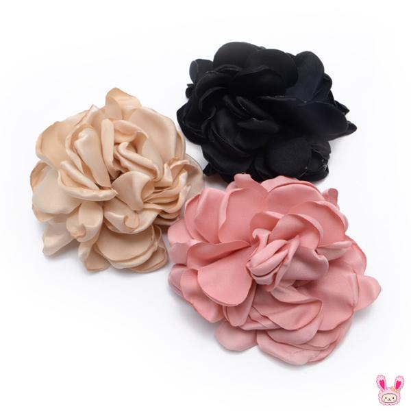 Pf72 ふんわり大きい立体お花モチーフ １個 Nk まんま母さんのりぼん 通販 Yahoo ショッピング