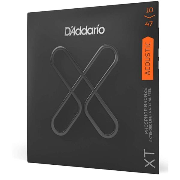 D'Addario ダダリオ アコースティックギター弦 XT コーティング弦 フォスファーブロンズ Extra Light .010-.047 XTAPB1047