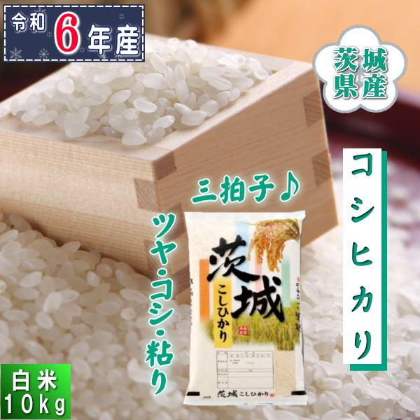 コシヒカリ 米 10kg お米 6年産 茨城県産 送料無料『令和6年茨城