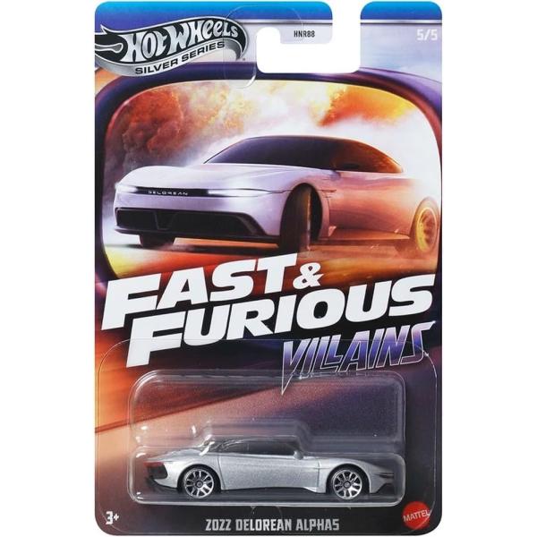 MATTEL（マテル） 2022 デロリアン アルファ5 (FAST&FURIOUS ワイルド