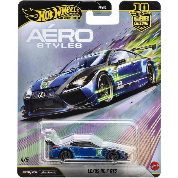 レクサス RC F GT3 (エアロスタイルズ AERO STYLES) (ホットウィール ミニカー おもちゃ) (10/17発売)