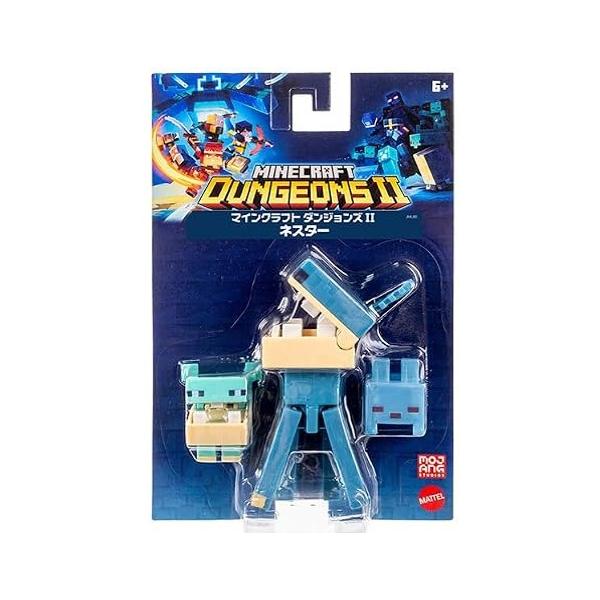 マインクラフト ダンジョンズII ベーシックフィギュア ネスター (マイクラ  おもちゃ JML80) (3.25インチスケール フィギュア)