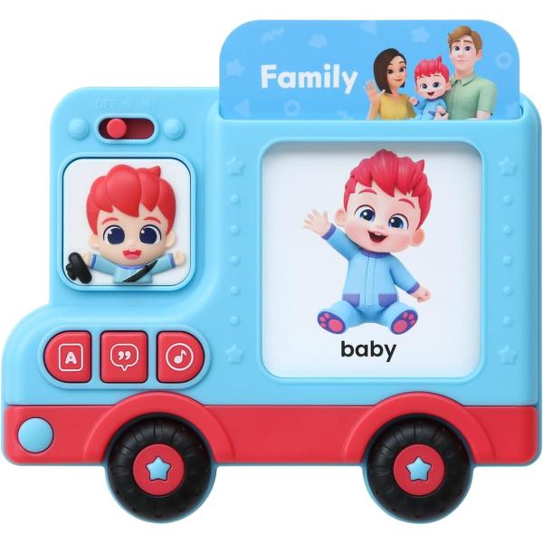 ベベフィン 英語カードバス (ピンキッツ Pinkfong Bebefinn おもちゃ)