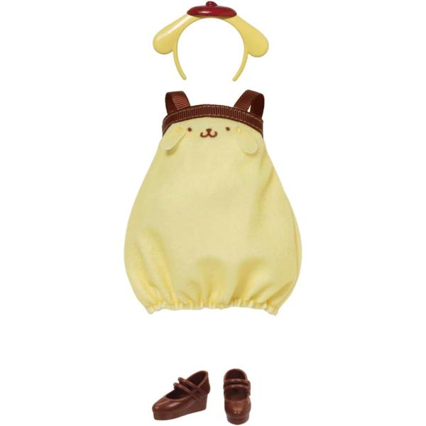 カチューシャ・ワンピース・クツが入った3点セット！ 「ポムポムプリン」のコーデが、かわいく完成しちゃうドレスセットです。人気のサンリオキャラクター「ポムポムプリン」の、カチューシャ・ワンピース・クツの3点セットで、とびきりキュートなコーデが...