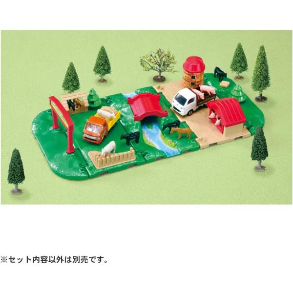 トミカワールド トミカ＆タウン にぎやか牧場セット (タカラトミー