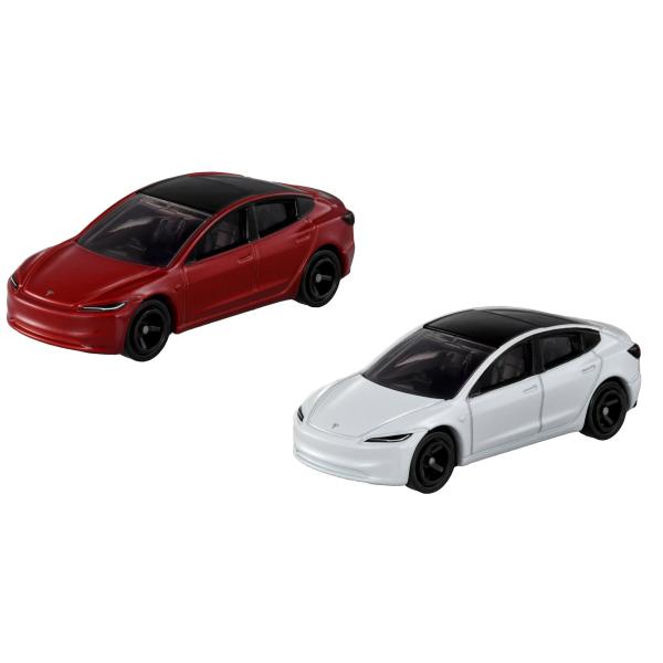 トミカ No.98 テスラ モデル3 2台セット (通常版+初回特別仕様