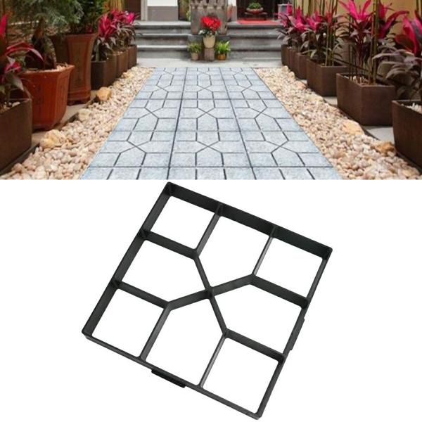 セメント レンガ 金型 ガーデニング DIY 石畳 舗装 型枠 庭 ガーデン 簡単DIY 石畳&lt;br&gt;