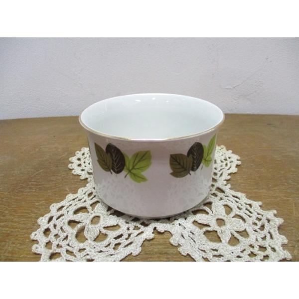 0774b リーフ柄 シュガーボウル シュガーポット キッチン雑貨 イギリス 英国製 ビンテージ 雑貨 tablewareイギリスより入荷致しましたビンテージ雑貨　英国製Alfred Clough Ltdのシュガーボウルです。シュガーボウル...