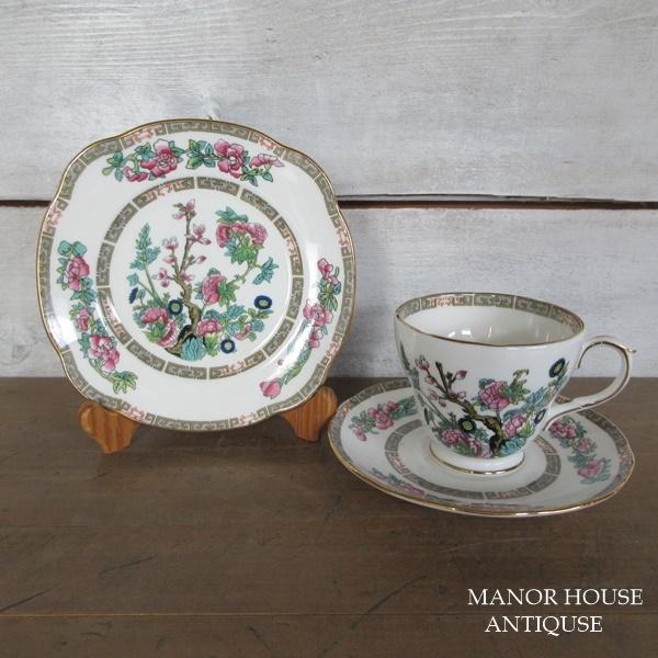 イギリス製 ダッチェス DUCHESS カップ ソーサートリオ ケーキプレート