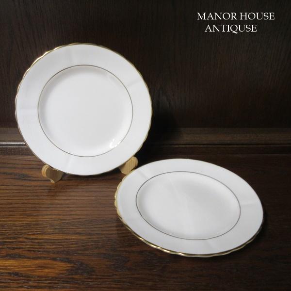 イギリス製 RH and SL Plant プレート ケーキプレート 2枚セット お皿