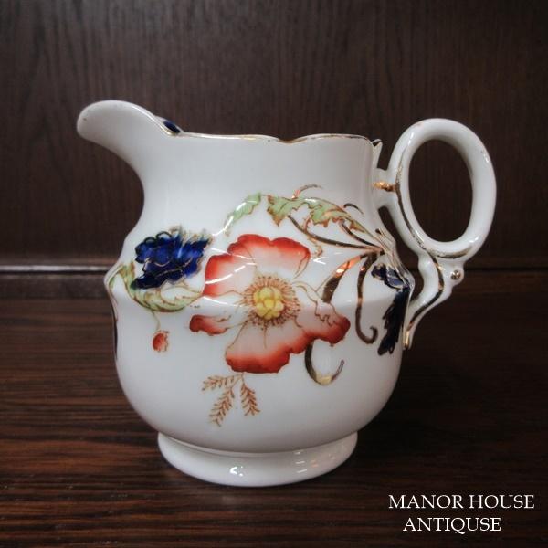 1833sb イギリス製 エドワードヒューズ E Hughes and Co FENTON POPPINA クリーマー 茶器 ディスプレイ 英国 tablewareイギリスより入荷致しました ヴィンテージ雑貨　イギリス製 E Hughes ...