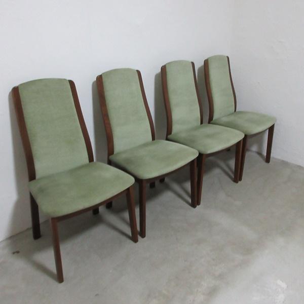イギリス ビンテージ 家具 G-PLANダイニングチェア 4脚セット 4719e イギリス ビンテージ 家具 G-PLAN ジープラン ダイニングチェア 4脚