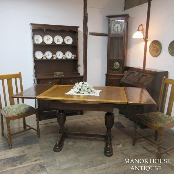 イギリス アンティーク 家具 ドロップリーフテーブル ダイニング 6237d