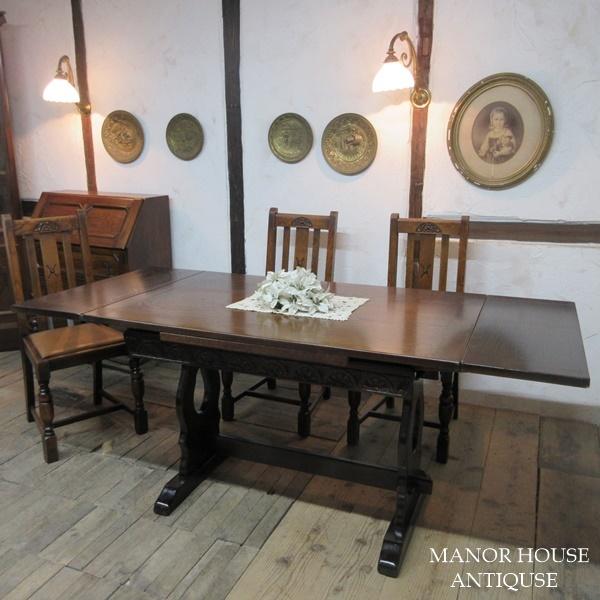 ダイニングテーブルアンティークイギリス什器