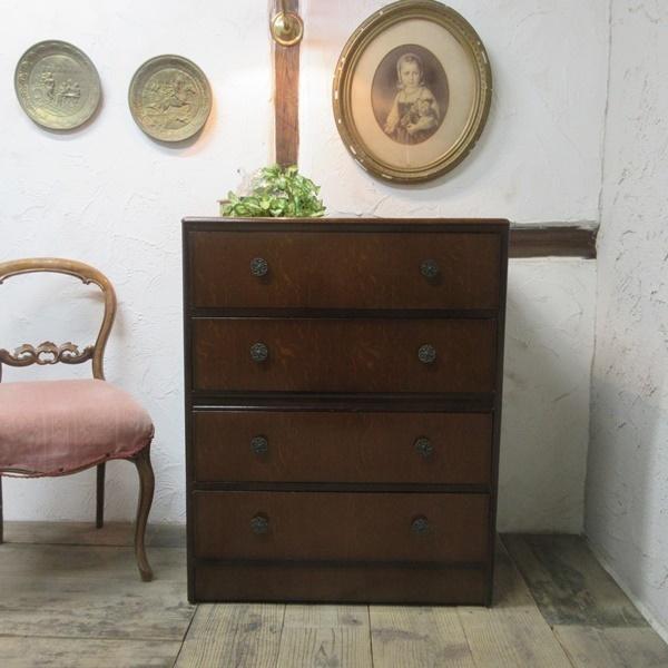 イギリス アンティーク 家具 SALE セール チェスト ドロワーズ 4段
