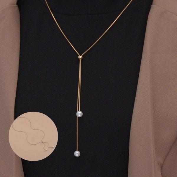 y字のデザインが素敵なネックレス。普段使いからパーティー等華やかな場所にも最適です。大切な人へのプレゼントにも大変喜ばれます。金属アレルギーに対応しておりますが、アレルギーは人によって程度が異なりますので、その点ご検討のうえ、ご購入をお願い...