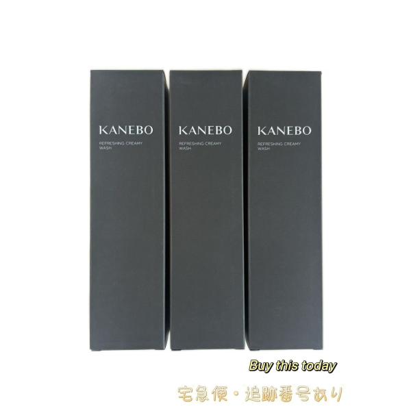 3個セット カネボウ KANEBO リフレッシング クリーミィ ウォッシュ a 130ml 洗顔料 角質オフ うるおい なめらか 茶花の香り　送料無料