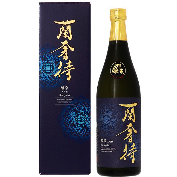 今月の送料無料 日本酒 地酒 岐阜 玉泉堂酒造 醴泉 大吟醸 蘭奢待 専用箱付 720ml