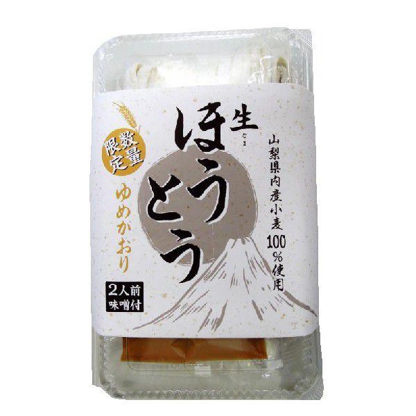 生ほうとう ゆめかおり 山梨県産小麦１００ 使用 ３５０ｇ ２食入り 味噌付き Yv9 万糧米穀 通販 Yahoo ショッピング