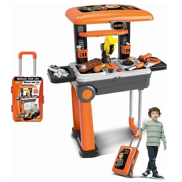 キャリーバックタイプ デラックスツールセット おもちゃ工具セット 子供用工具セット ままごと工具 まんてんツール 通販 Yahoo ショッピング