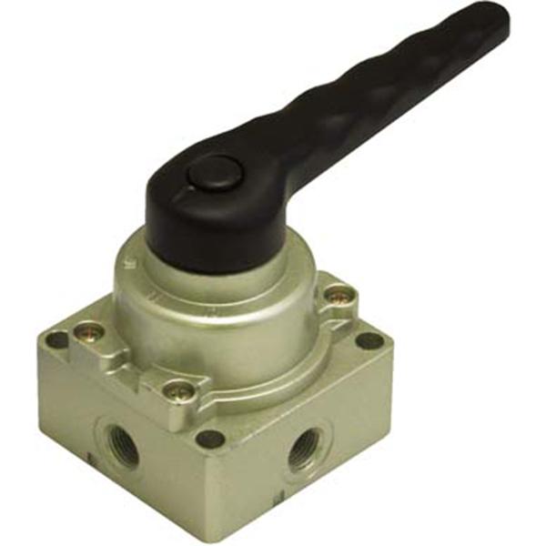 エアーレバースイッチ レバーバルブ 手動式エアスイッチ 手動切り替え