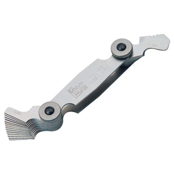 ライト精機（LIGHT SEIKI） パック品 ミリ用ピッチゲージ No156 ねじ山