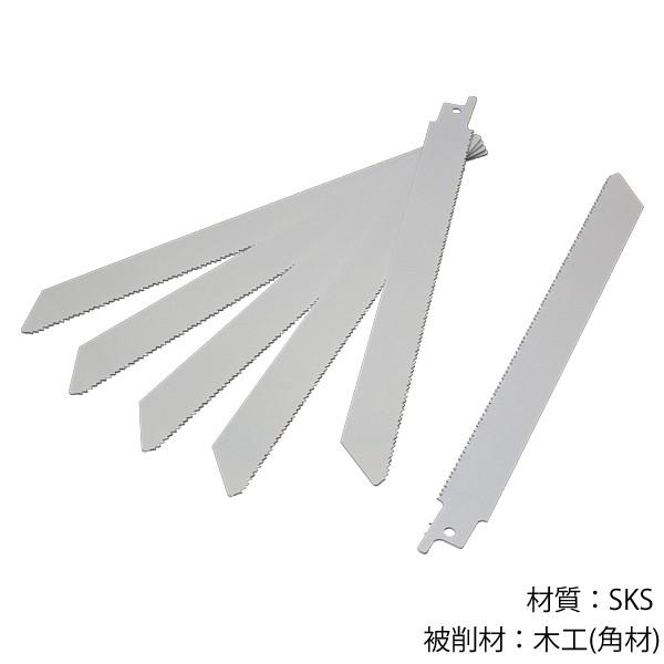 ライト精機（LIGHT SEIKI） セーバーソー替刃全長150mm×6山 10枚入