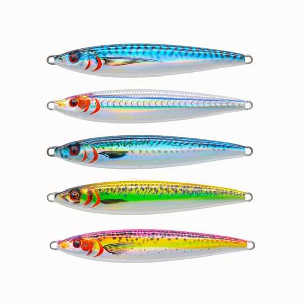 互換品】3Dジグ付きマグロ釣り用ルアー ジギング バス用 シーバス用 