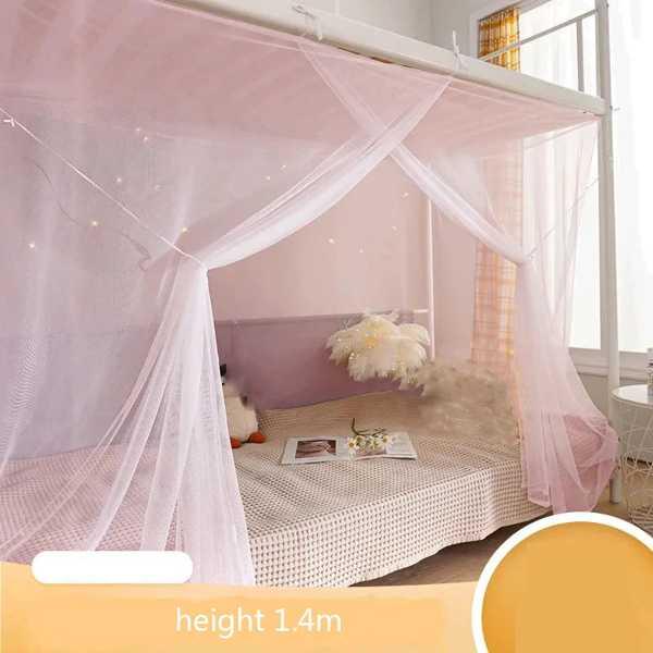 製品名: 蚊帳色: 示されているようにサイズ：1x2m ベッド-蚊帳サイズ:幅 0.9m、長さ 1.95m、高さ 1.4/1.5m1.2x2m ベッド-蚊帳サイズ: 幅 1.15、長さ 1.95、高さ 1.4/1.5m(15のエラー)梱包:...