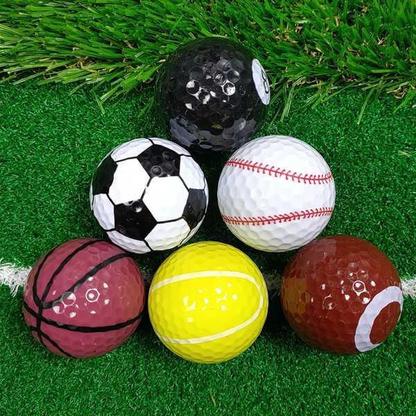 【互換品】PGMゴルフパーソナリティパターンボール2層練習マッチボールydq001