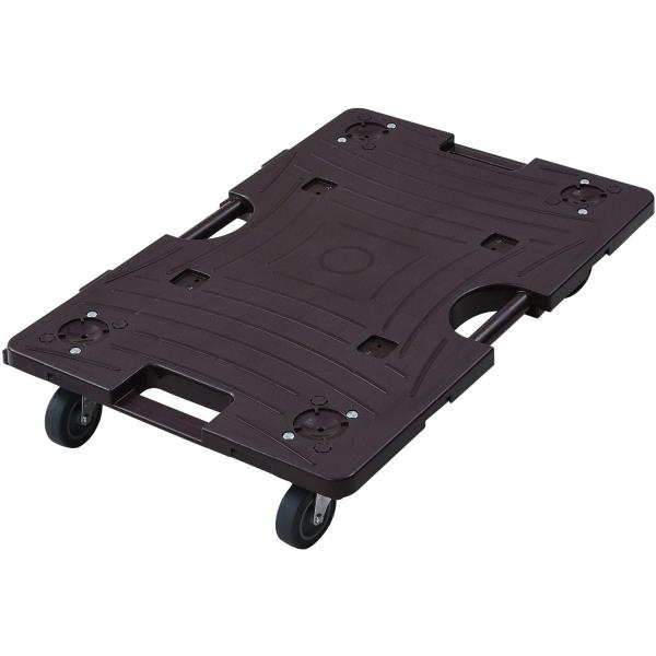 他サイト： 山善(YAMAZEN) スマート連結平台車 40×60cm エラストマーキャスター 耐荷重100kの商品画像