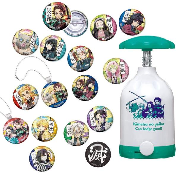 鬼滅の刃 缶バッジ 12個セット JCS限定 『鬼滅の刃』スクエア缶バッジコレクション（スタンド付き