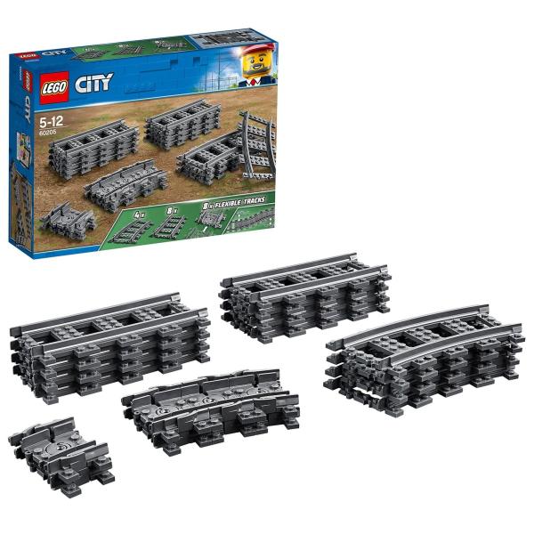 他サイト： レゴ(LEGO) シティ レールセット おもちゃ 玩具 誕生日 プレゼント ブロック 知の商品画像