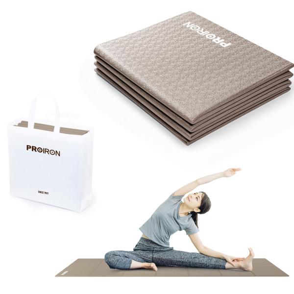 他サイト： PROIRON ヨガマット 折りたたみ ストレッチマット 折畳み 折り畳みマット コンパの商品画像