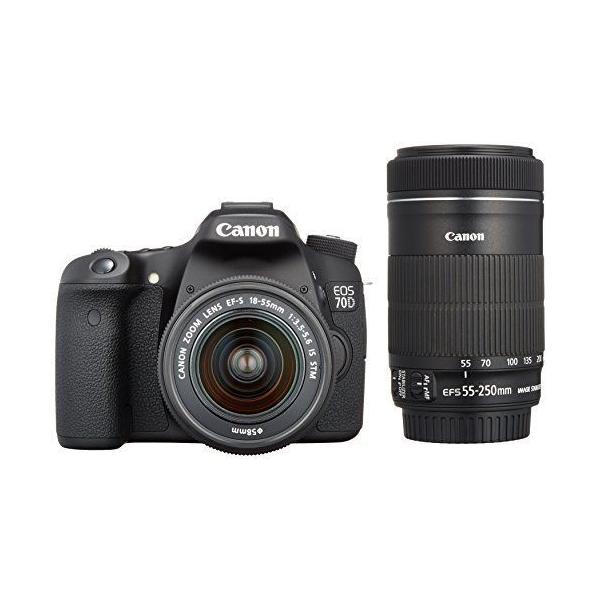 Canon 70D デジタル一眼レフ & ズームレンズEFS 55-250STM