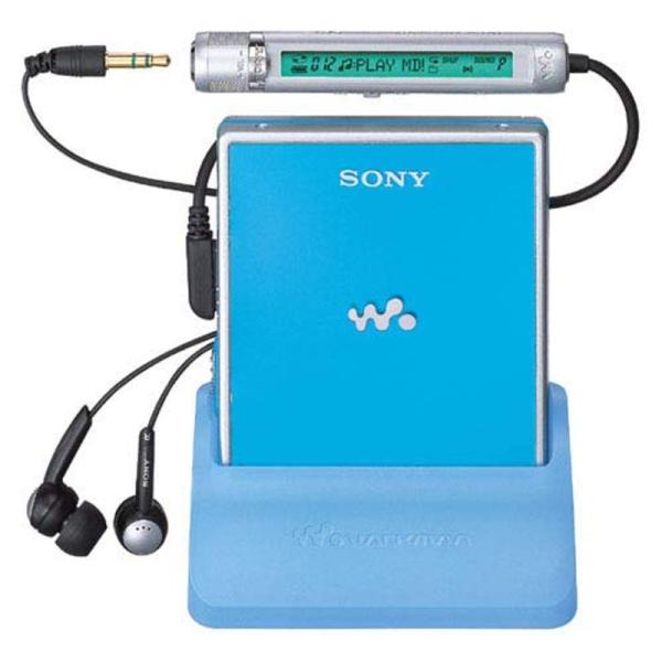 SONY ソニー MZ-E620（-L）ブルー系 ポータブルMDプレーヤー MDLP対応 （MD再生専用機/MDウォークマン）