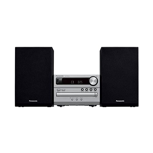美品✨パナソニック　CDステレオシステム　SC-PM250-S シルバー Amazon.co.jp: パナソニック Bluetooth CDステレオシステム
