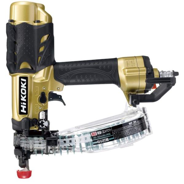 HiKOKI(ハイコーキ) 高圧ねじ打機 ボード用 25~32mmねじ対応 2×4・軸組  