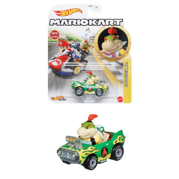ホットウィール(Hot Wheels) クッパJr./ファイアホットロッド 【3才