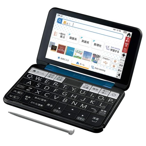 他サイト： シャープ PW-S1-K カラー電子辞書 Brain 英語強化 高校生モデル ネイビー系の商品画像