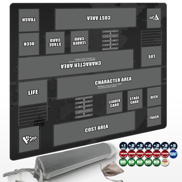 Playmat (プレイマット) 対応 ワンピース カードゲーム ダメージ