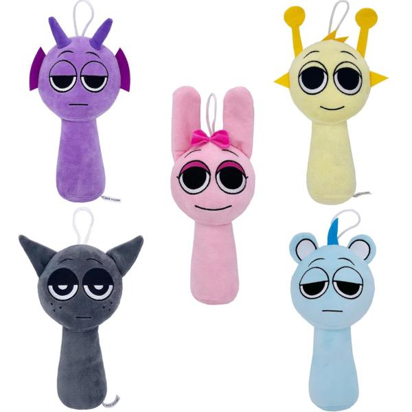 色々キャラクターぬいぐるみ51体セット Amazon.co.jp: スプランキー ぬいぐるみ 25CM Sprunki