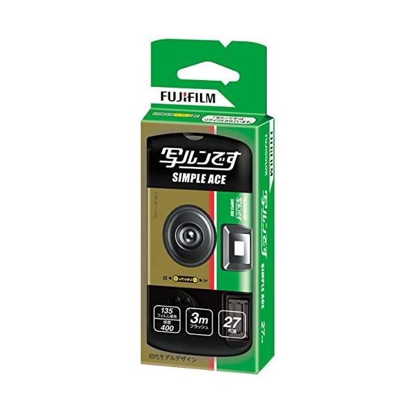 Fujifilm 富士フィルム 写ルンです FUJIFILM (富士フィルム) フジカラー 写ルンです 27枚撮り 新