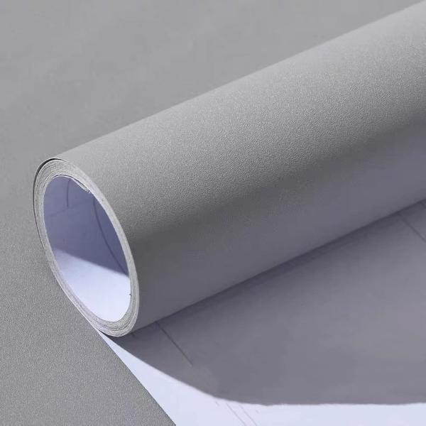 他サイト： 壁紙シール グレー 44.5cmｘ10m リメイクシート 無地 はがせる 防水 シート カッの商品画像